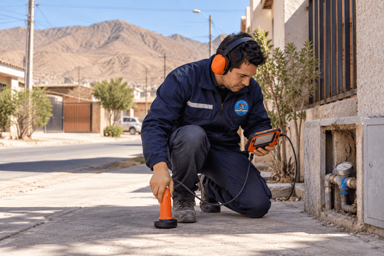 deteccion de fugas de agua copiapo